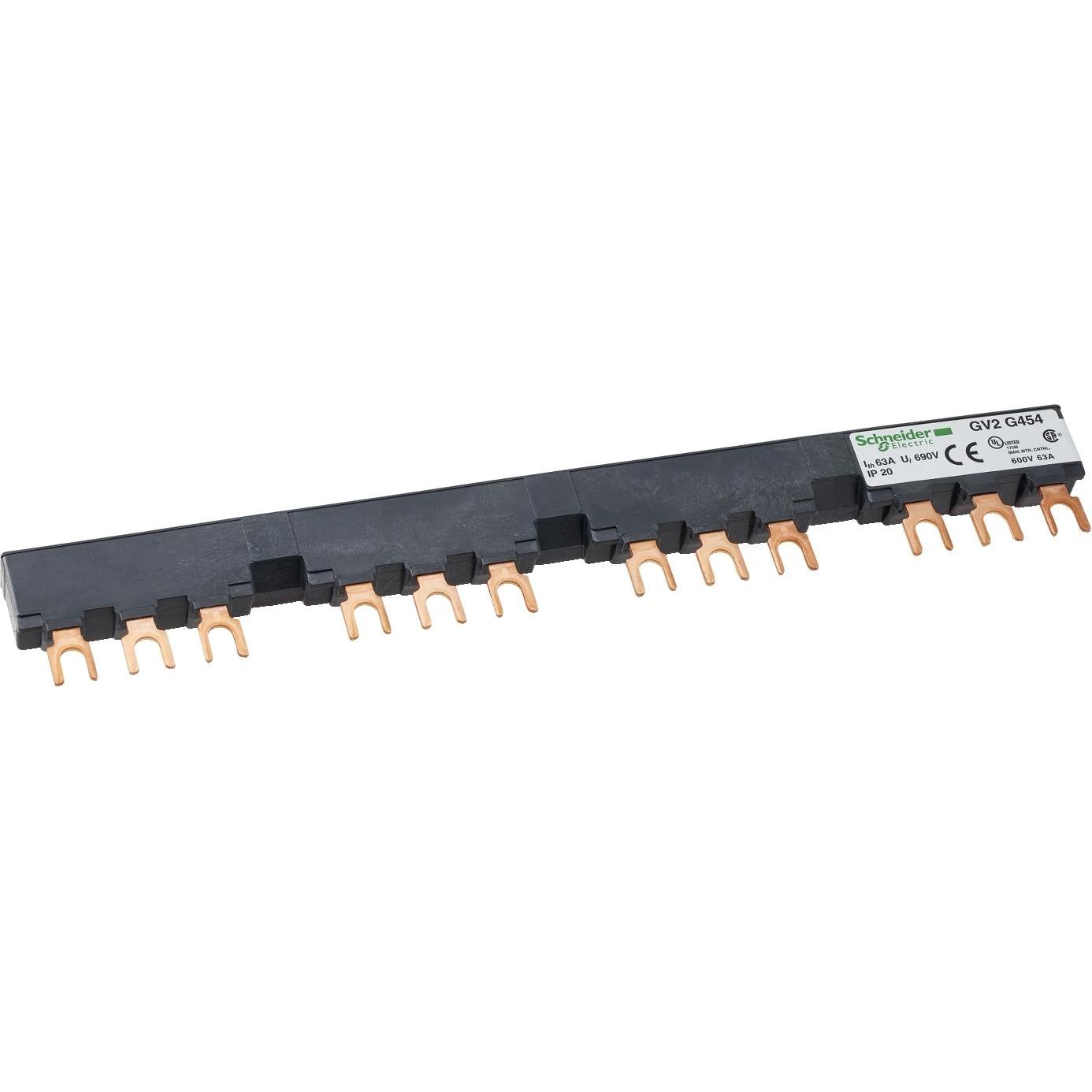 Schneider Electric, Zubehör Antriebstechnik, Mini-Kontaktschiene GV2G454