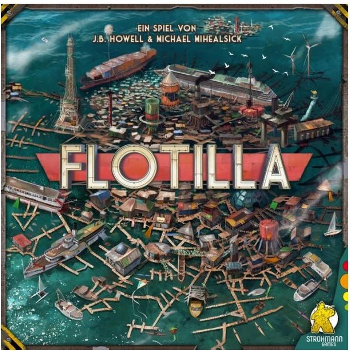 Image du produit Strohmann Games STR20002 - Flotilla, jeu de société, 3-5 joueurs, à partir de 14 ans (édition FR) (Allemand)