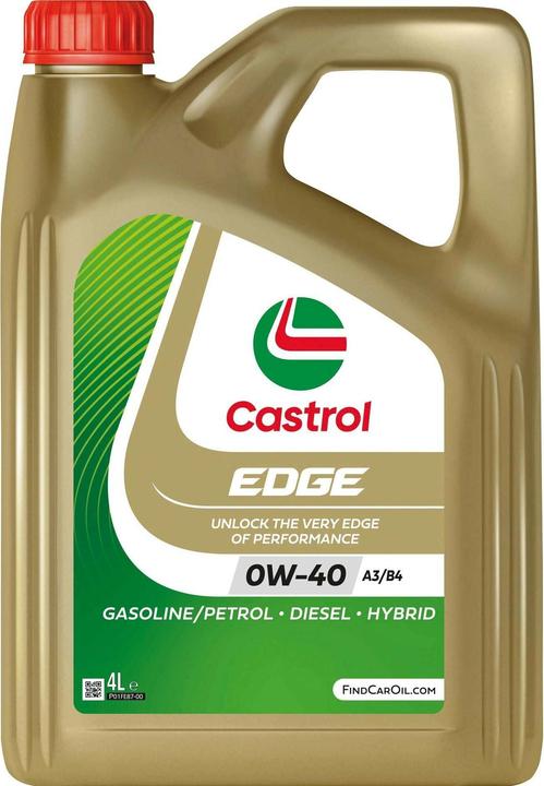 Actual product image Castrol Edge 0W-40 (4 l, SAE 0W-40)