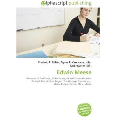 Edwin Meese, Fachbücher