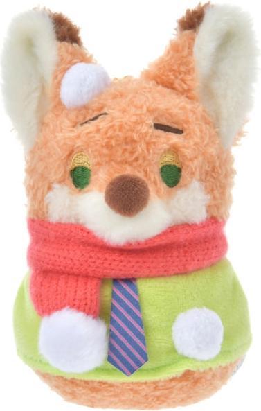 Actual product image Disney Nick Wilde snowflake keyring pendant