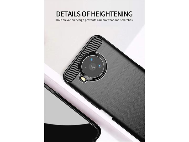 Produktbild Screenguard Nokia 8.3 Hülle Carbon Brushed Soft TPU (Nokia 8.3)