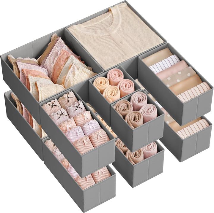 Actual product image Songmics 12er-Set Schubladen-Organizer (12x)
