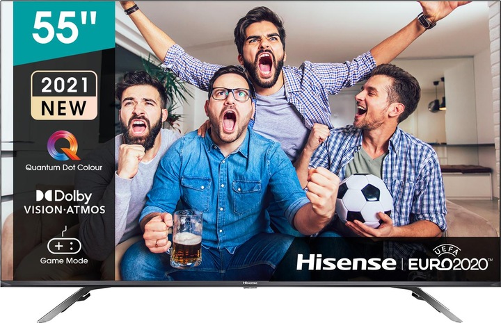 Image du produit Hisense 55E76GQ - 139 cm (55") TV LCD de classe diagonale avec rétroéclairage LED - Sm (55", 4K)
