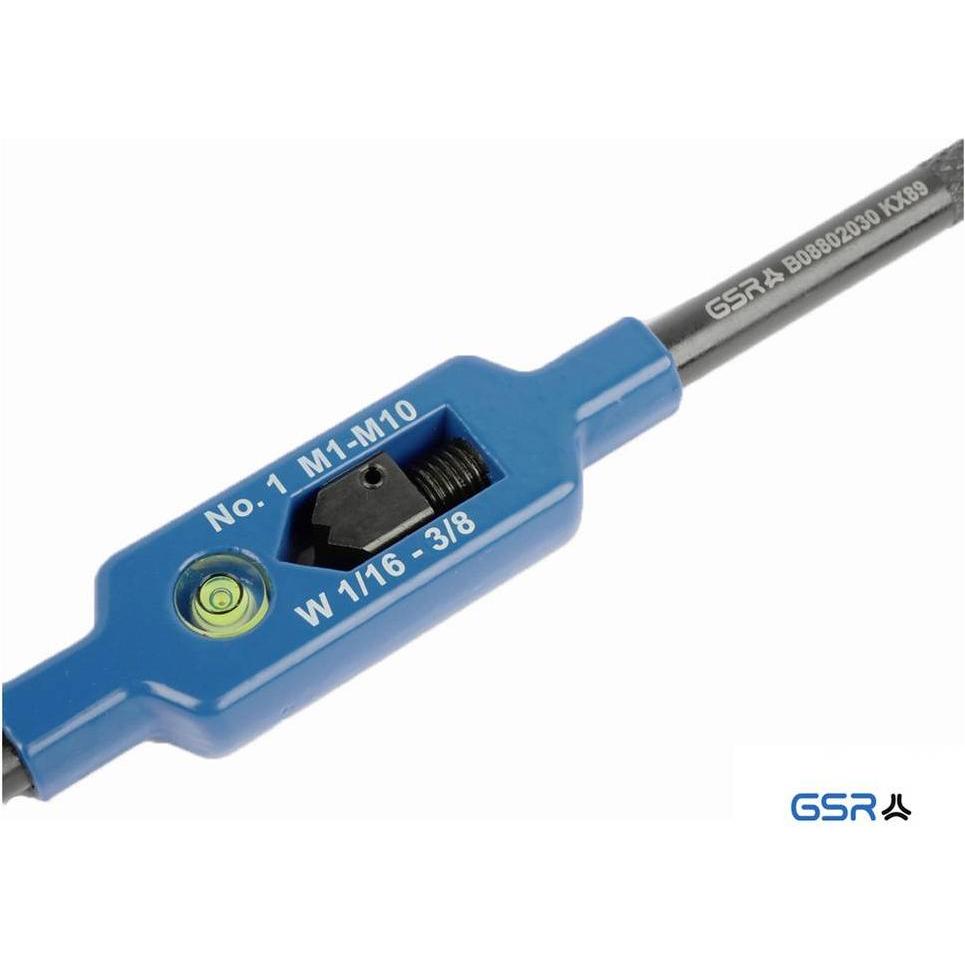 GSR, Maschi + Giramaschi, B08802070 Windeisen M9 - M27 DIN 1814