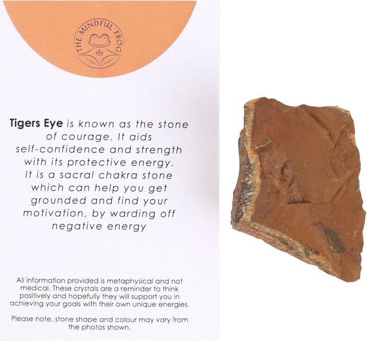 Actual product image Something Different Tigers Eye Rough Crystal