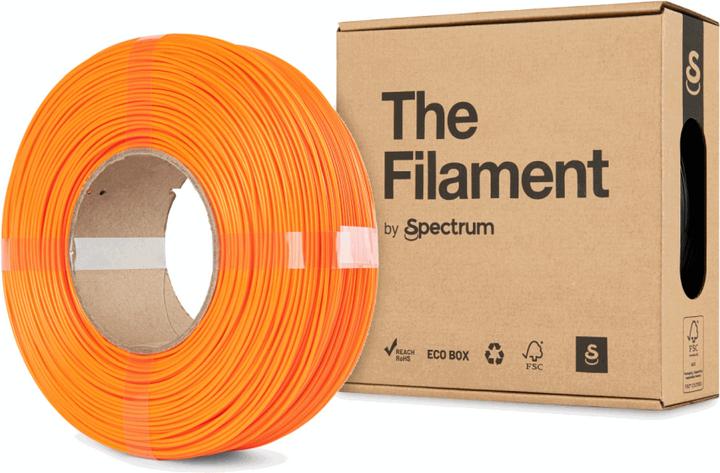 Produktbild The Filament ReFill PLA HS 1.75mm PURE ORANGE 1kg (PLA, 1.75 mm, 1000 g, Orange)