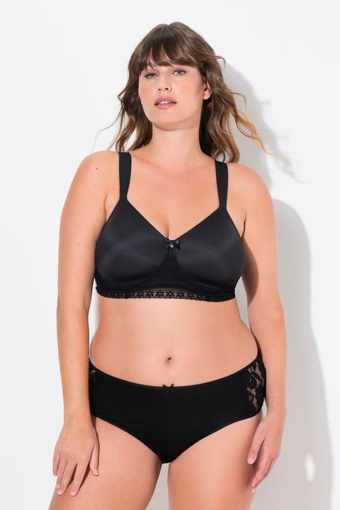 Actual product image Ulla Popken Floral Lace Trimmed Bralette (85 E)