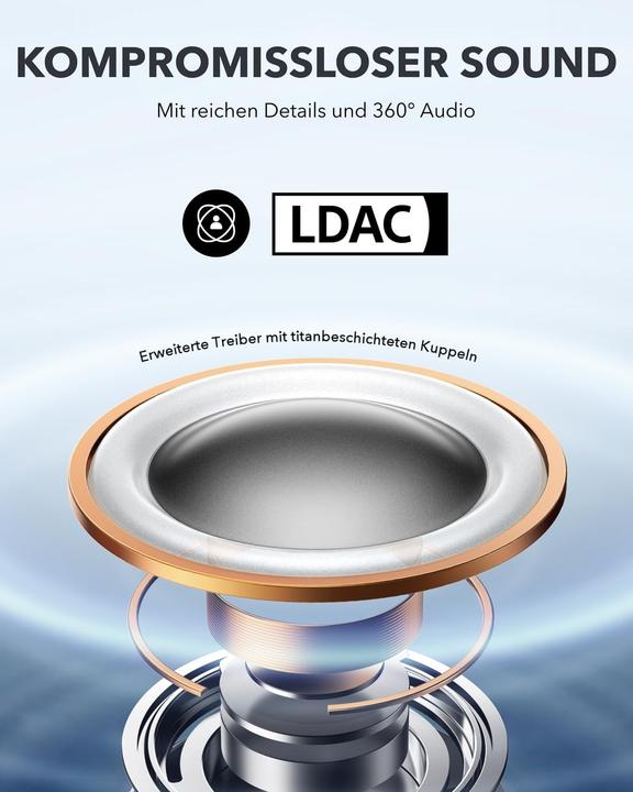 Immagine prodotto soundcore Cuffie Auricolari Aperte Senza Filo AeroFit Pro (46 h, Senza fili)