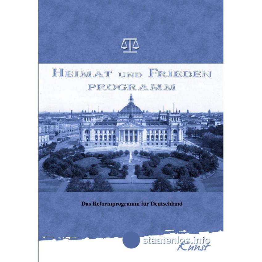 Heimat und Frieden Programm, Schulbücher von Team staatenlos.info