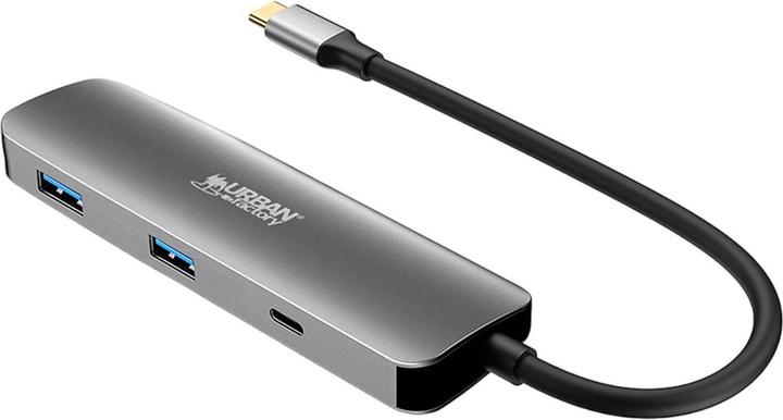 Urban Factory Hubee 4in1 Hub Usb-C (USB-C, 4 ports)