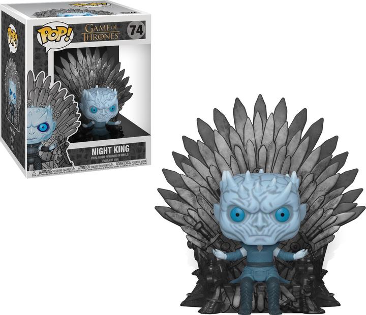 Actual product image Funko POP! - Game of Thrones: Night King on Iron Throne