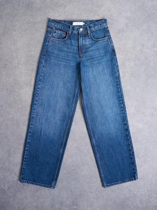 Immagine prodotto Spokey Weiter Beinschnitt Niedrige Taille Jeans Weit geschnitten (32)