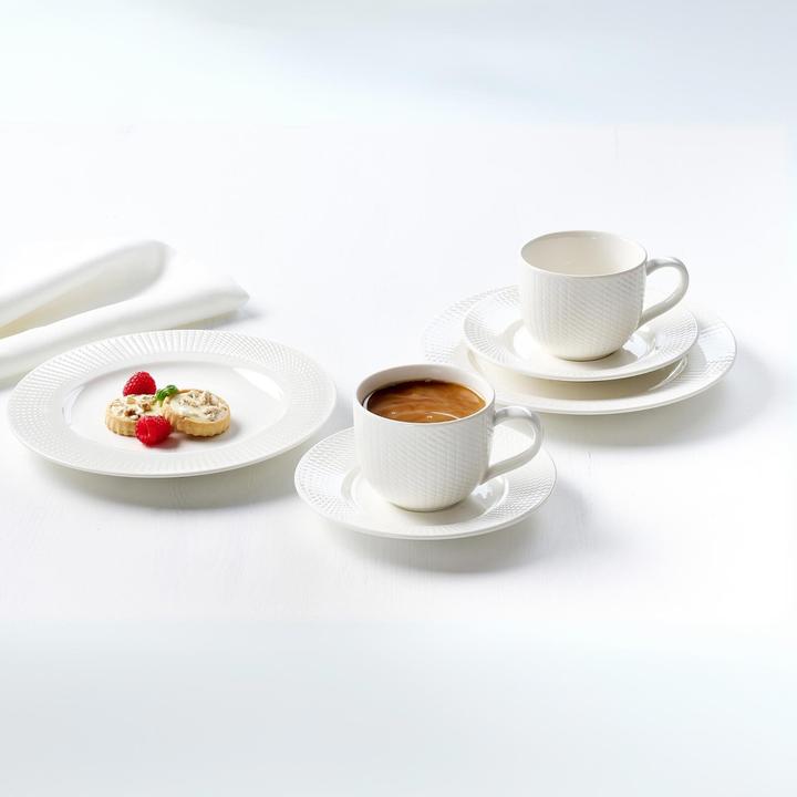 Actual product image Ritzenhoff & Breker Kaffeeset Saphir 18-tlg., Geschirr-Set, Porzellan, Weiss, 436525 (18 pcs.)