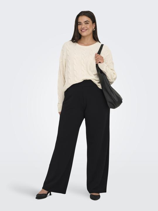 Produktbild Only CARSANIA Normal geschnitten Hose mit weitem Beinschnitt Hose mit weitem Beinschnitt (W52/L34)
