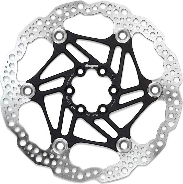Produktbild Hope Floating Disc Bremsscheibe - black (183 mm)
