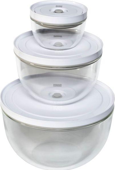 Zwilling 6tlg. Fresh & Save Bowls Vakuumschüssel Set (4.50 l)