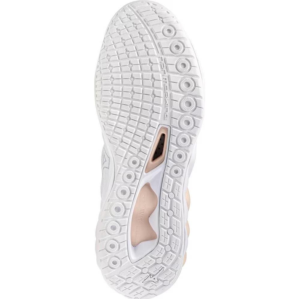 Thumbnail - Mizuno, Damen, Hallenschuhe, Wave Luminous 3 (42), Weiss