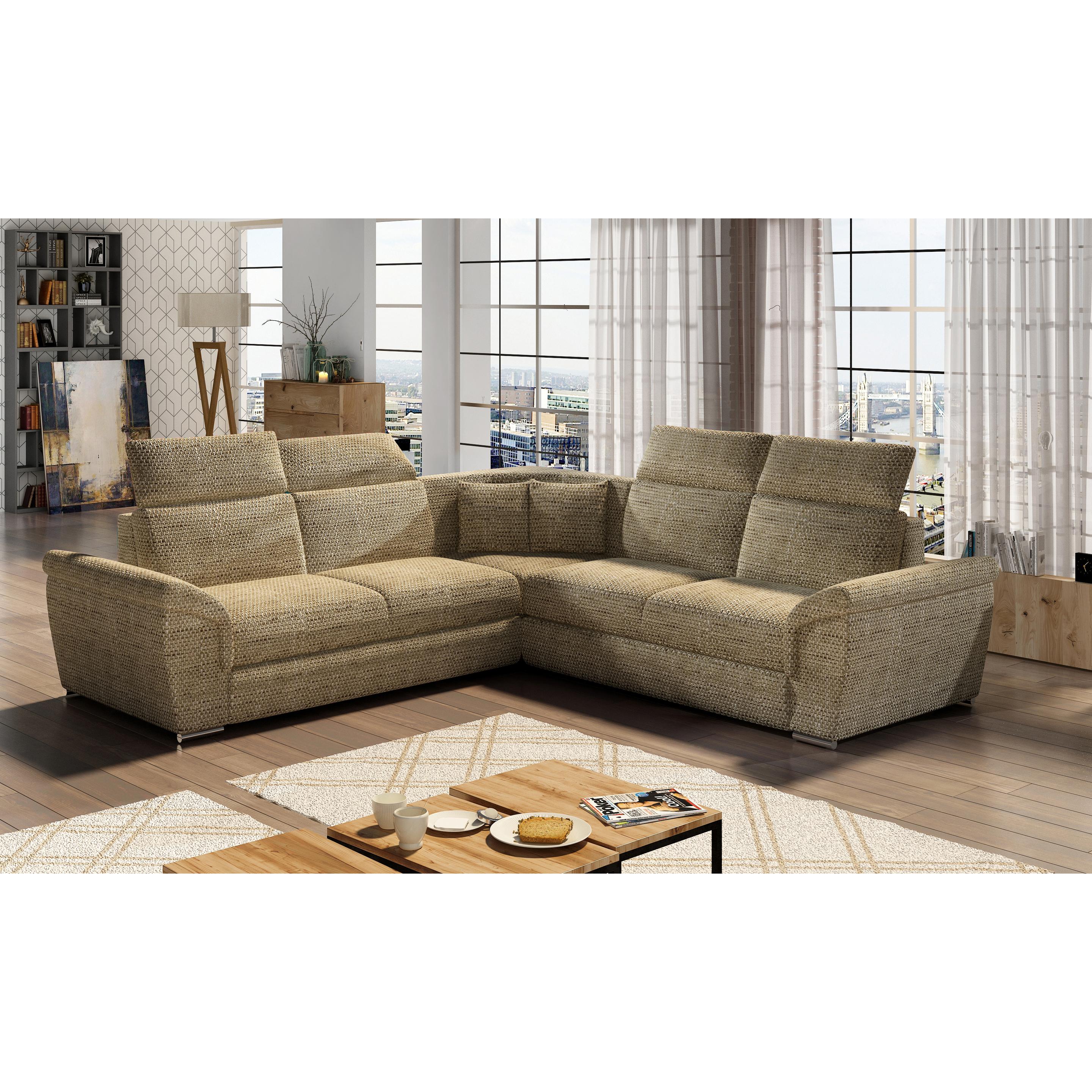 ELTAP, Sofa, Federico (Ecksofa, 5-Sitzer, Bettsofa)