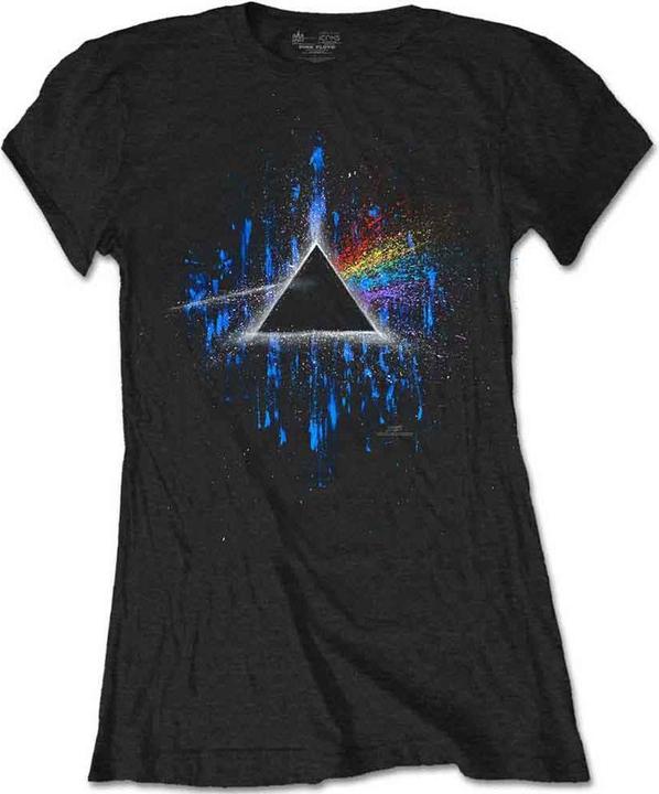 Pink Floyd Dark Side of the Moon Blue Splatter (Girlie)