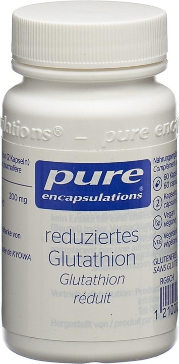 Produktbild Pure encapsulations Reduziertes Glutathion (60 Stück, Kapseln, 35 g)