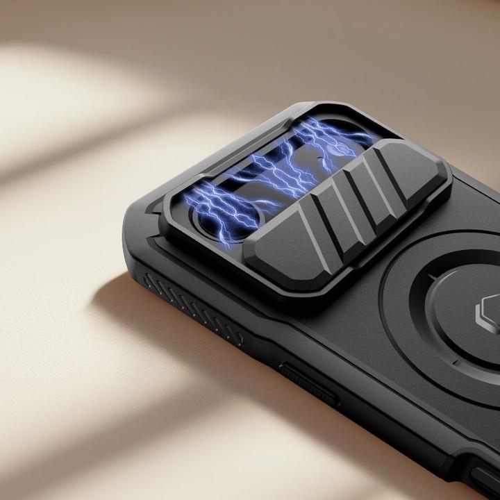 Actual product image Tech-Protect Kevlar MagSafe Case für iPhone 17 Air - Schwarz (Apple iPhone 17 Pro)