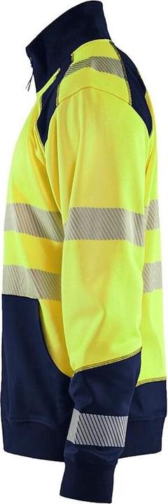 Produktbild Blakläder Sweatshirt mit Trucker-Kragen mit hoher Sichtbarkeit (XXL)