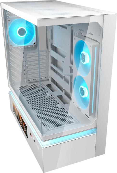 Immagine prodotto Cougar ATX Semi-Tower Gehäuse CFV235 Vision White Weiss (ATX, mATX, Mini-ITX)
