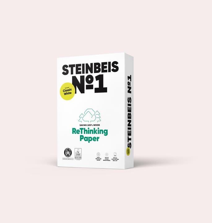 Produktbild Steinbeis Classic White Papier (80 g/m², 500 x, A4)