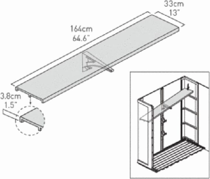 Actual product image Keter Accessory kit for Apex