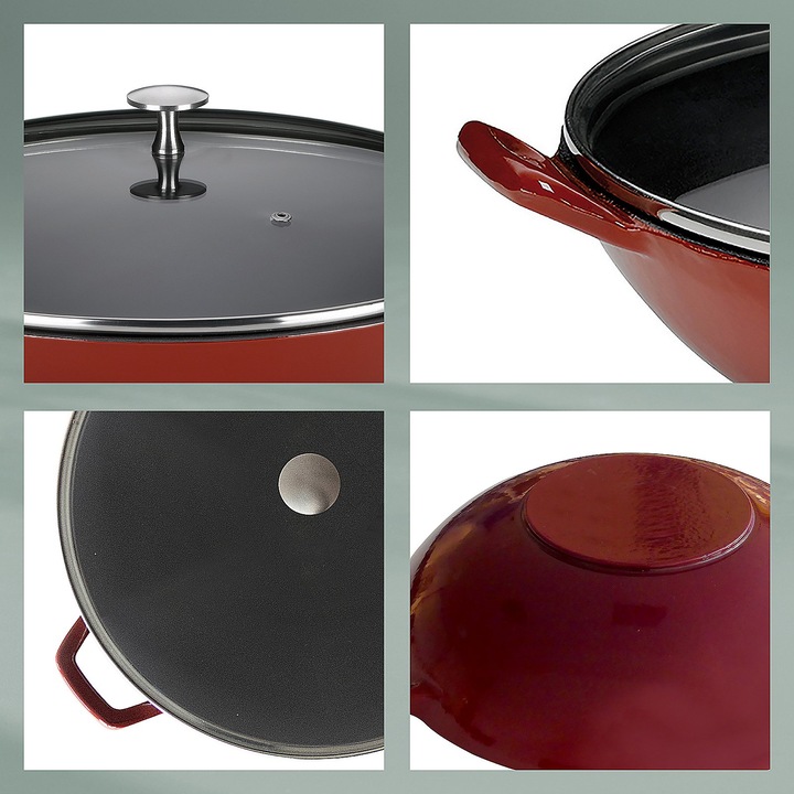 Immagine prodotto Kela Wok Calido (36 cm, Wok, Ghisa)