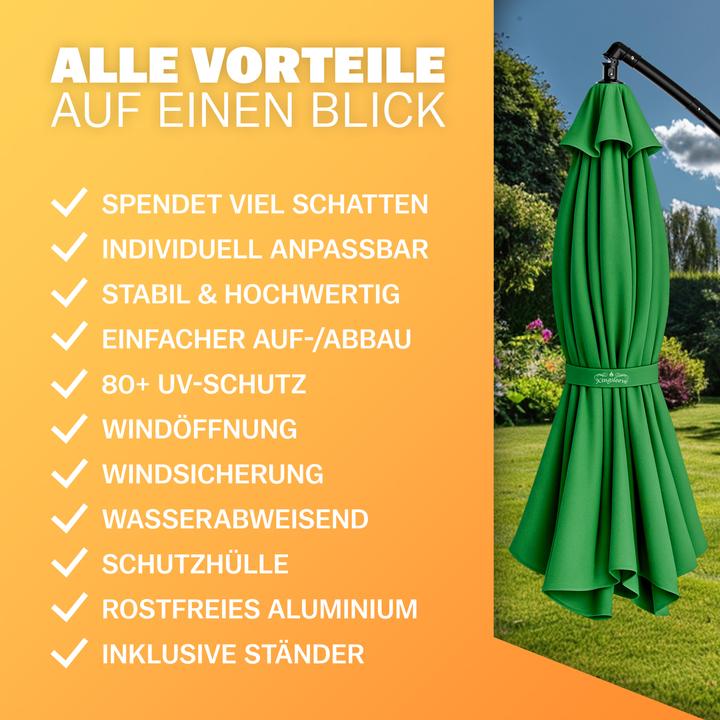Immagine prodotto Kingsleeve Ampelschirm (3 m)