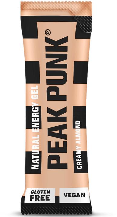 Produktbild Peak Punk Natural Energy Gel (Almond, Cream, 12 Stk., 300 g)