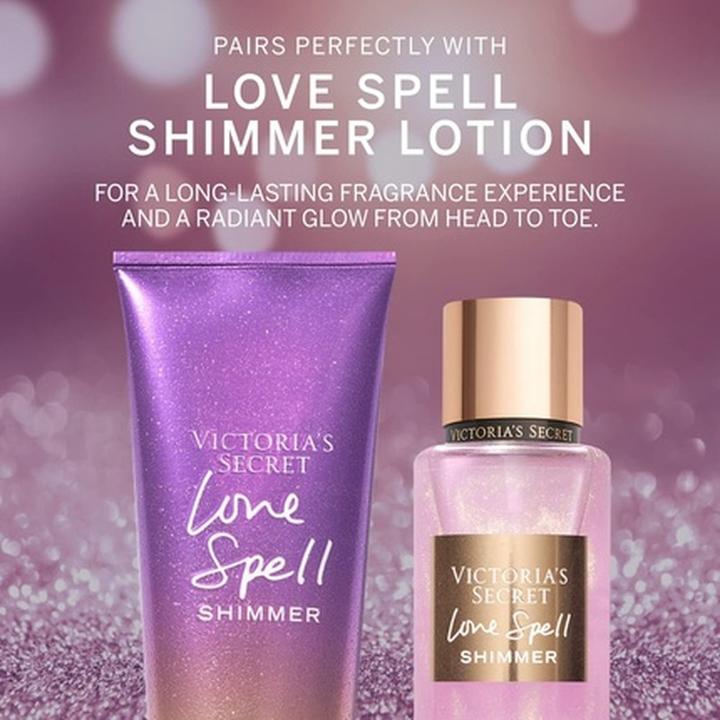 Produktbild Victoria's Secret Love Spell Shimmer (250 ml, Körper- & Haarduftspray)