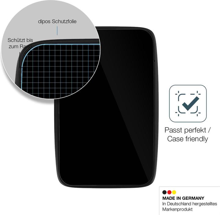 Actual product image Dipos Anti-Shock Screen Protector Clear