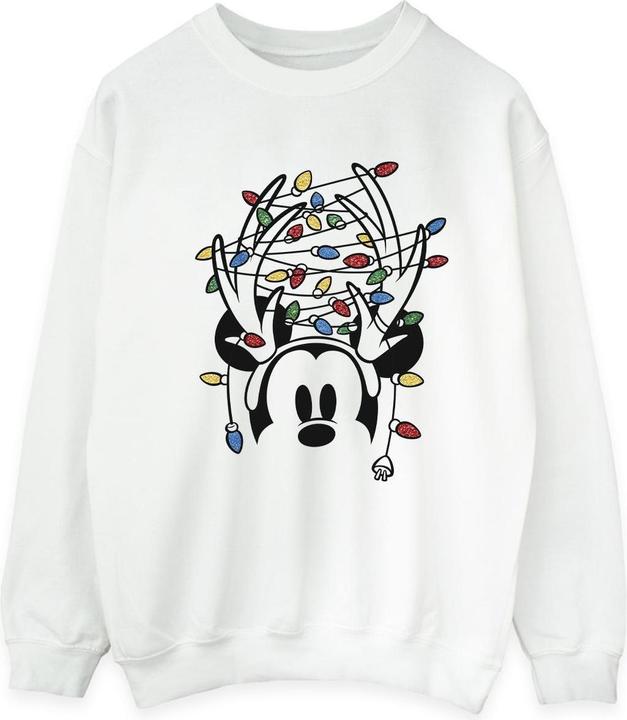 Produktbild Disney Mickey Mouse Christmas Head Lights Sweatshirt (XL)