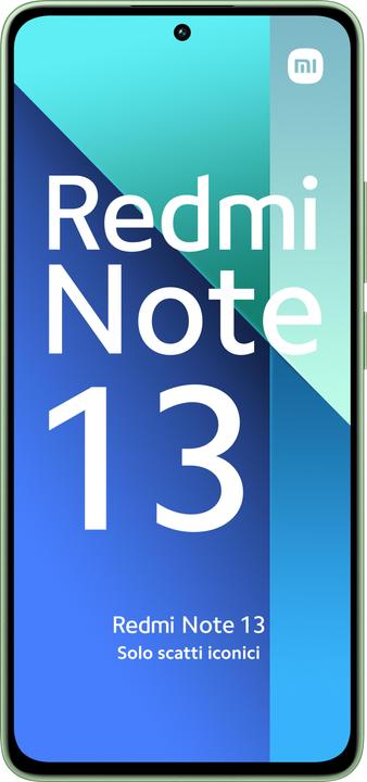 Produktbild Xiaomi Redmi Note 13 (256 GB, Mint Green, 6.67", Hybrid Dual SIM, 108 Mpx, 4G)