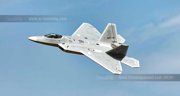 Immagine prodotto Freewing F-22 Raptor 80mm EDF PNP 12-Blatt Impeller, 6S