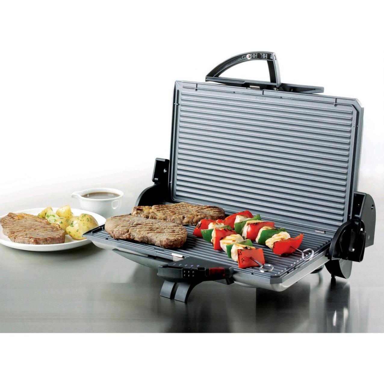 Thumbnail - Kenwood HGM200SI, Tischgrill, Silber