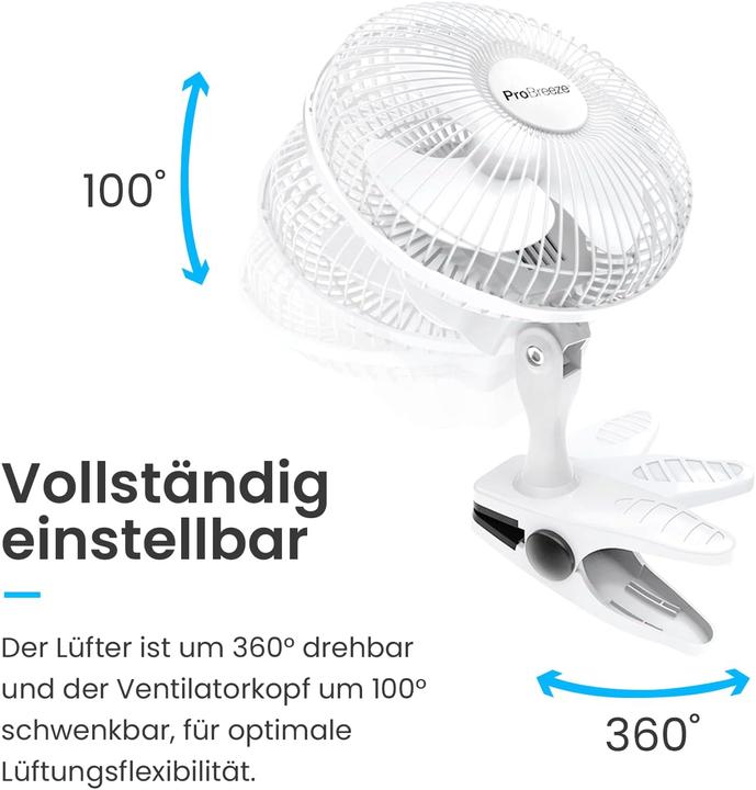 Actual product image Breeze Mini fan PB-01 (48 dB)