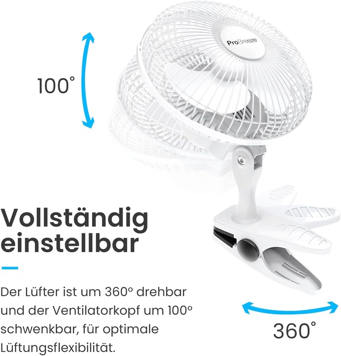 Produktbild Breeze Mini Ventilator ‎PB-01 (48 dB)