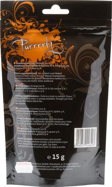Produktbild Catz Finefood Purrrrly No.109 Shrimps (Adult, 1 Stk., 15 g)