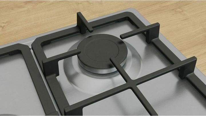 Immagine prodotto Bosch Hausgeräte PGQ7B5K90 Serie 4, Piano cottura a gas, 75 cm, Acciaio inox
