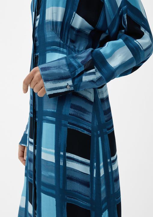 Actual product image s.Oliver Kleid Maxi-Kleid mit Allover-Muster (48)