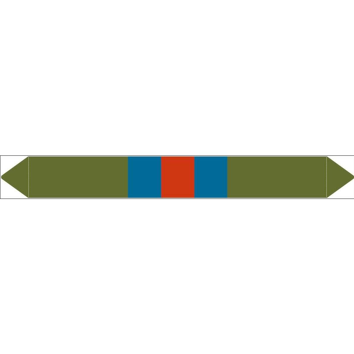 Brady, Etiketten, British Standard Pipe Markers
