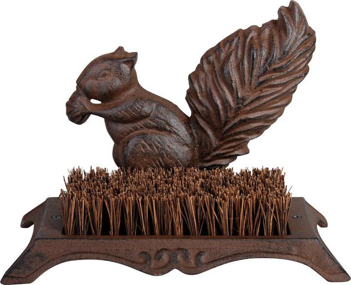 Actual product image Esschert Design Squirrel shoe brush (2 x)