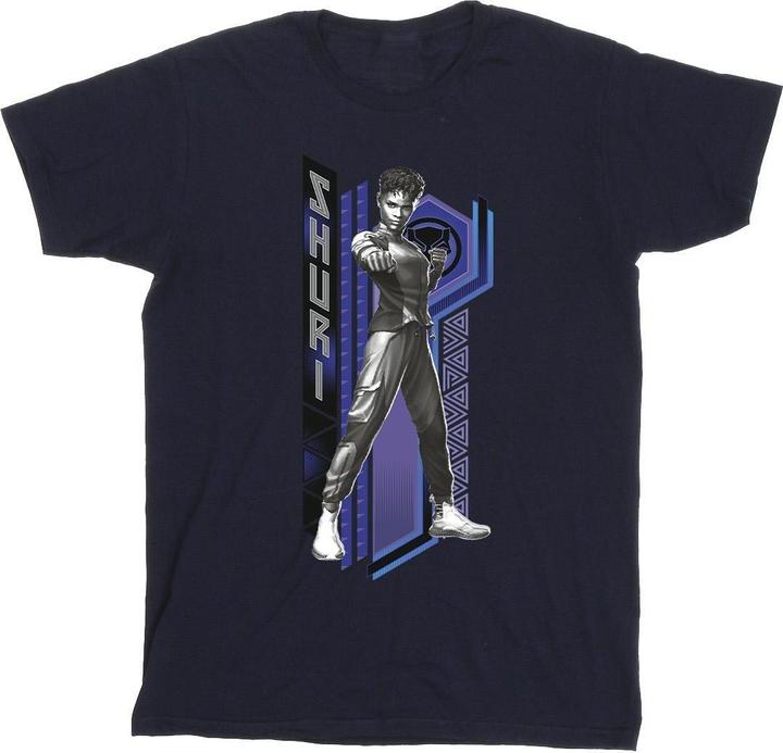 Image du produit - T-shirt BLACK PANTHER WAKANDA FOREVER SHURI POSE - Homme (5XL)