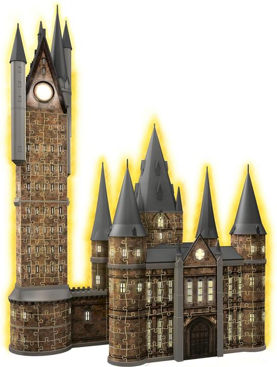 Actual product image Ravensburger 3D Puzzle 11551 - Harry Potter Hogwarts Castle - Astronomy Tower - Night Edition - 540 (540 pieces)