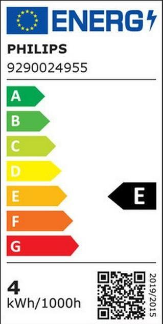Etichetta energetica Philips Led 40w Ww Nd 6ct/6 Ec (G9, 3.20 W, 400 lm, 6 x, E)