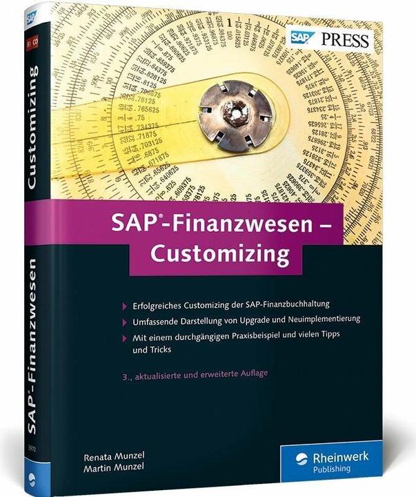 Produktbild SAP-Finanzwesen Customizing (Deutsch, Martin Munzel, 2016)